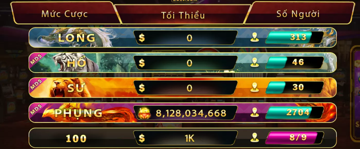 Trả thưởng khi chơi game Go88 android