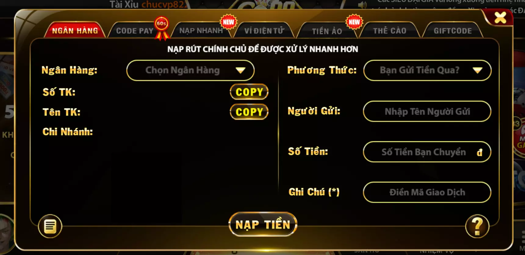 Tận dụng các tính năng đặc biệt của game Go88